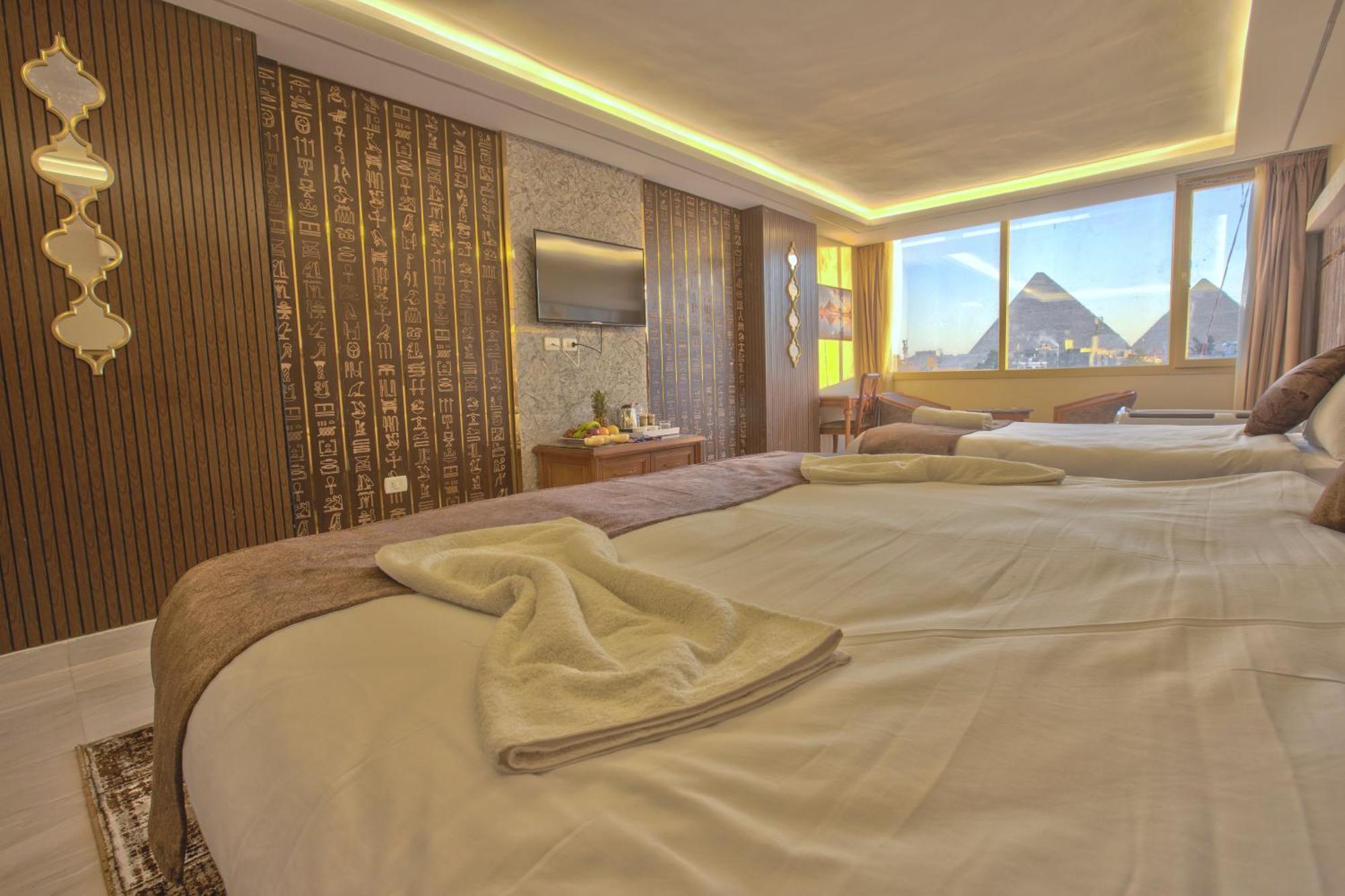 The Muse Pyramids Inn Hotel Kafrat al Jabal Exterior photo