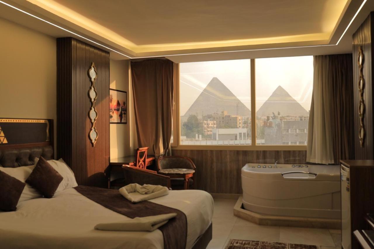 The Muse Pyramids Inn Hotel Kafrat al Jabal Exterior photo